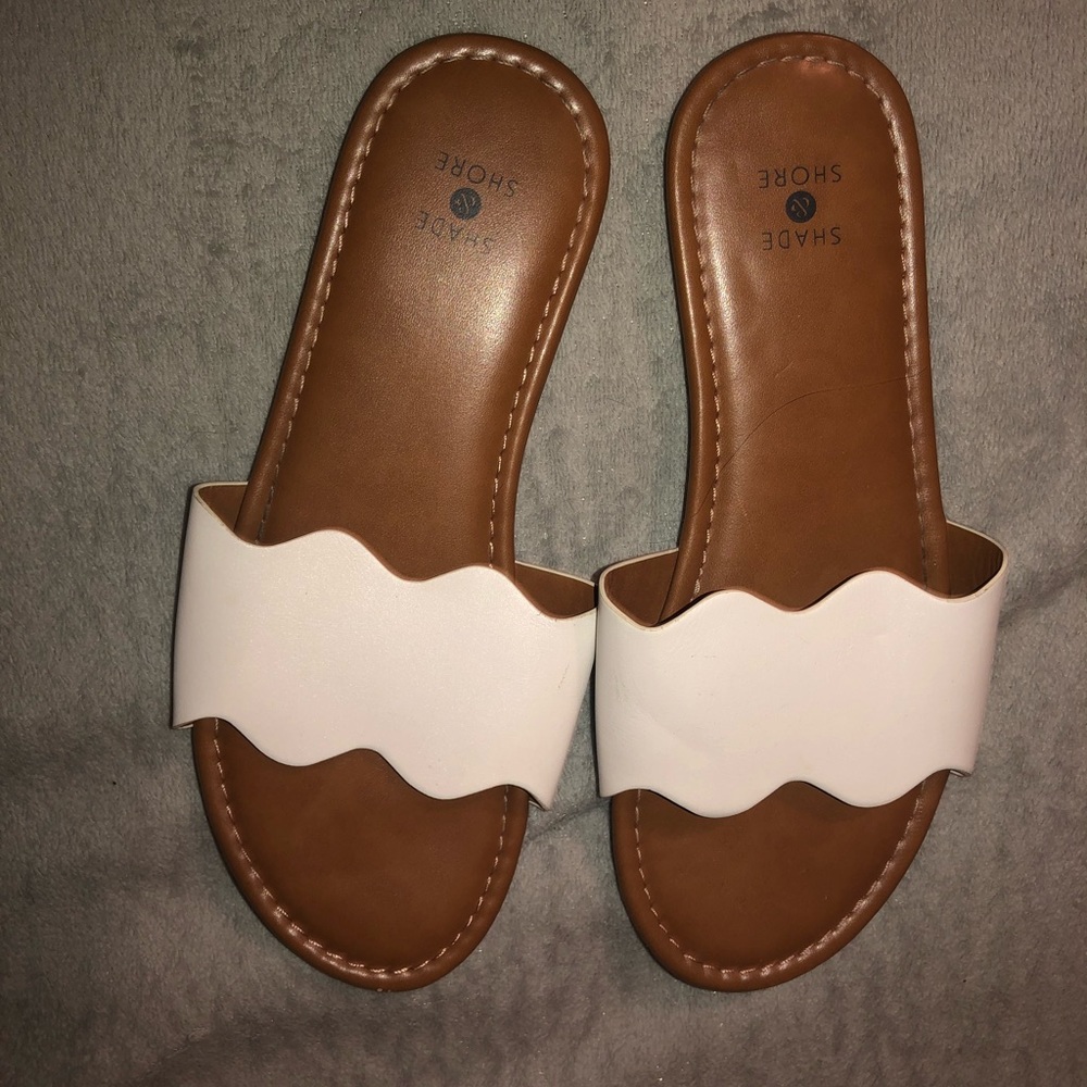 Scalloped Sandals